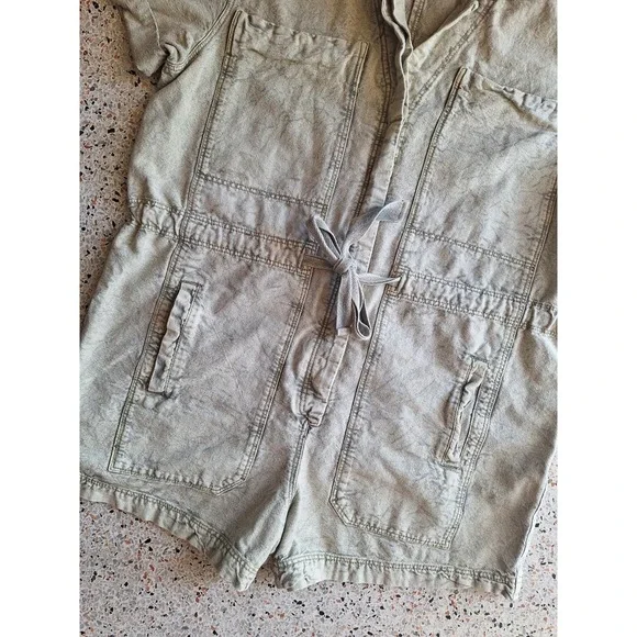 Free People Rhodes Utility Chino One Piece Coverall - Picture 6 of 11